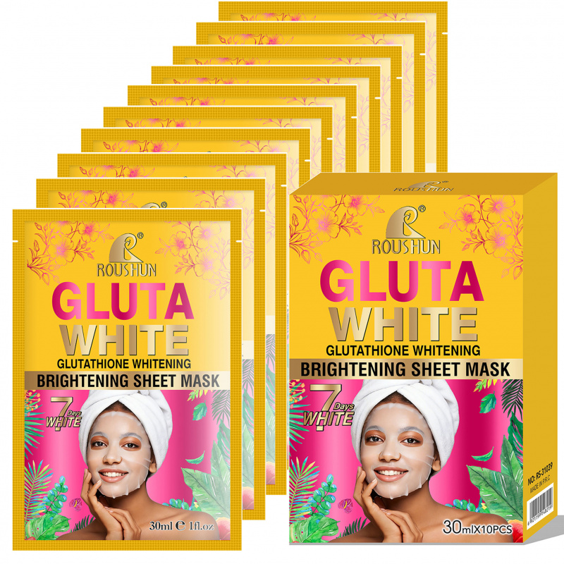 Face Mask Storage Box - Маска для лица Gluta White: увлажнение