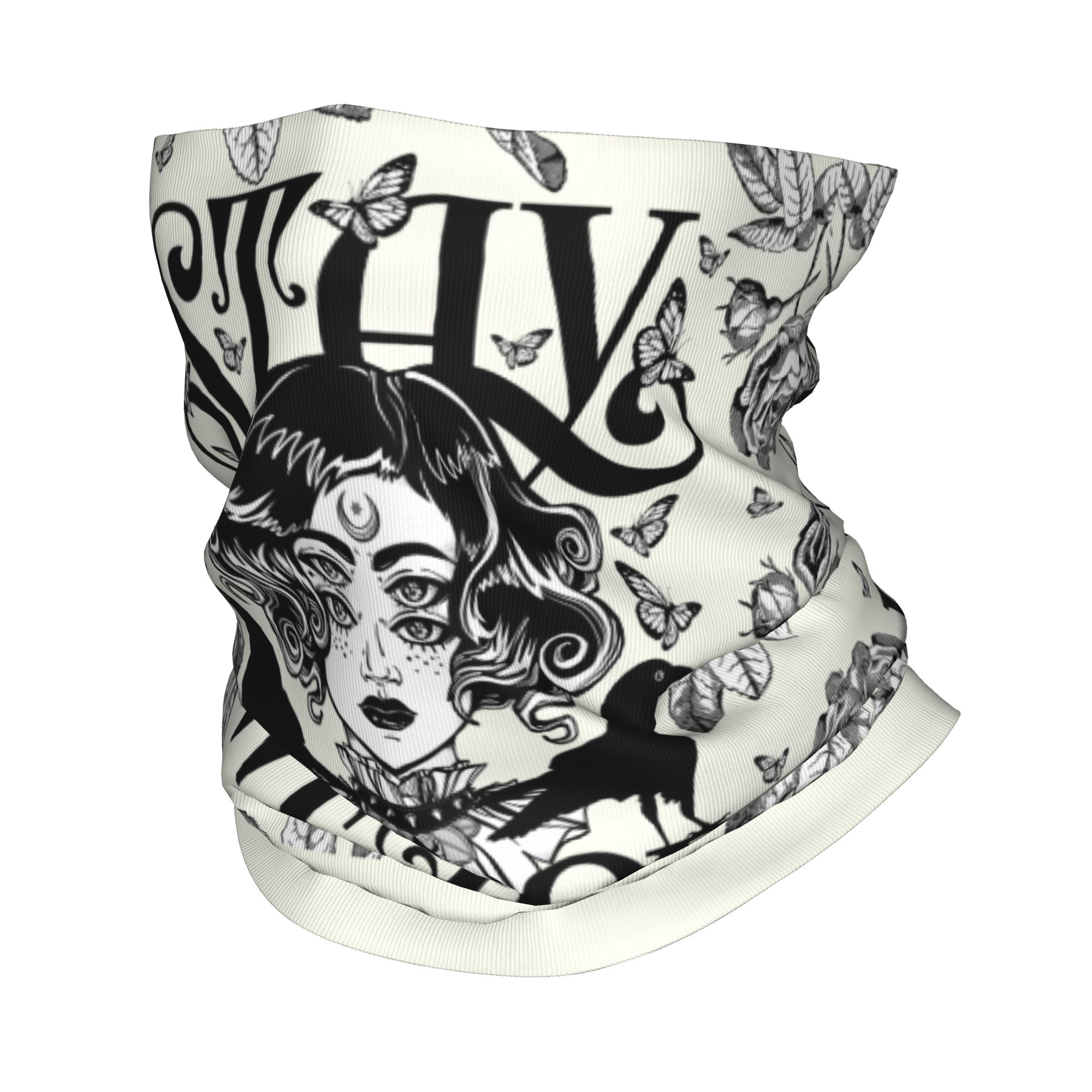 Neck Gaiter Face Cover - Многофункциональная бандана-балаклава Custom Stay Weird: ветрозащитный