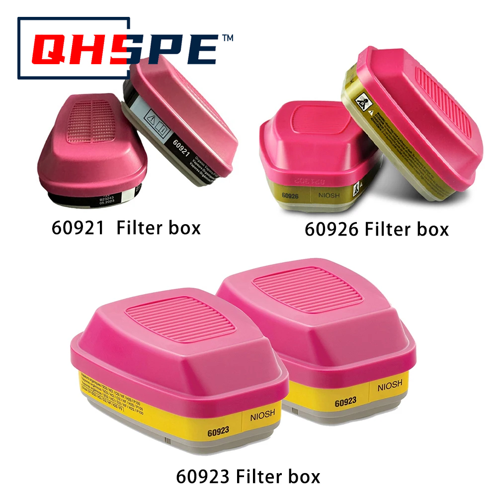 Face Mask Storage Box - Защищенный картридж с несколькими газами/парами P100