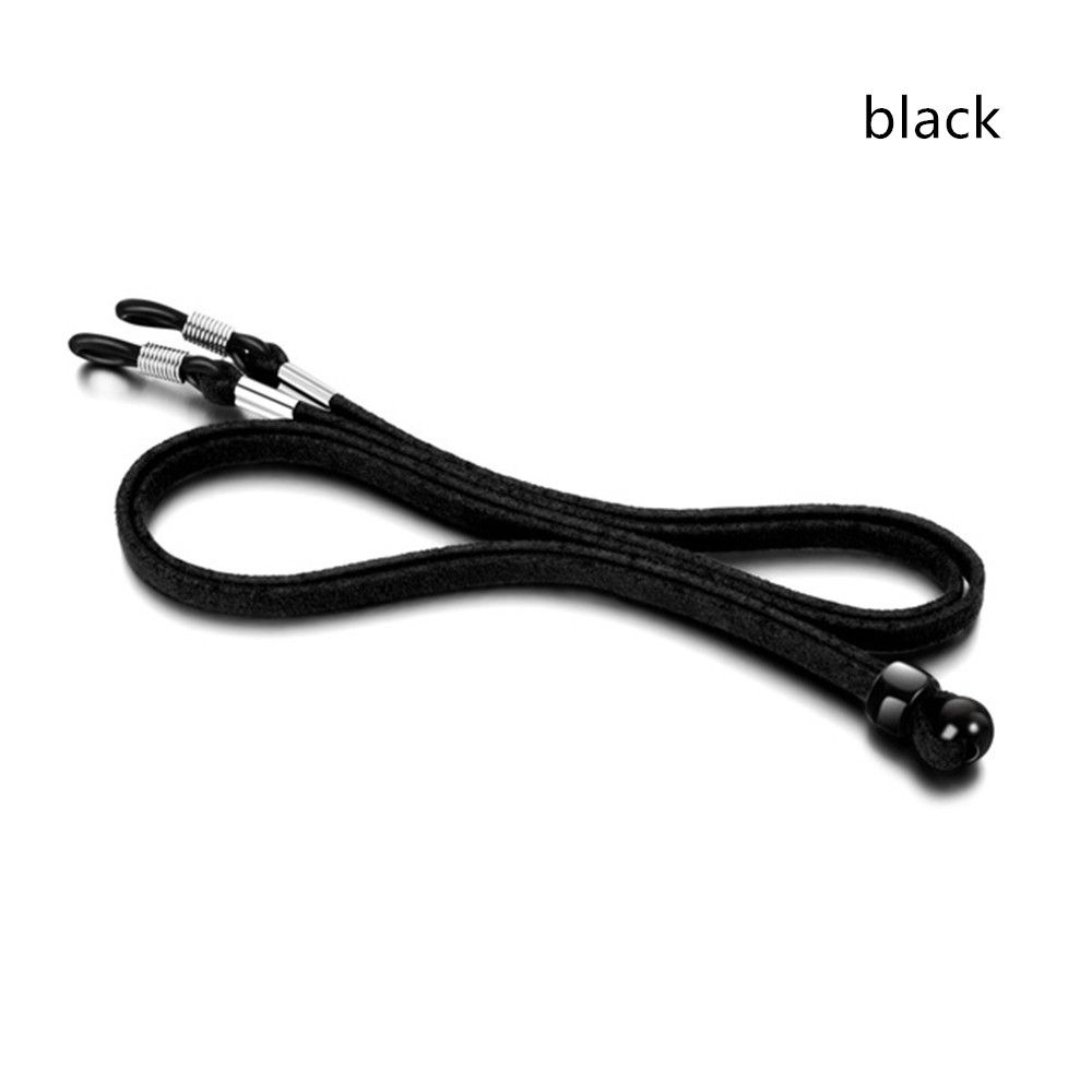 Mask Lanyard Adjustable - Модные высокоэластичные кожаные шнурки для масок,