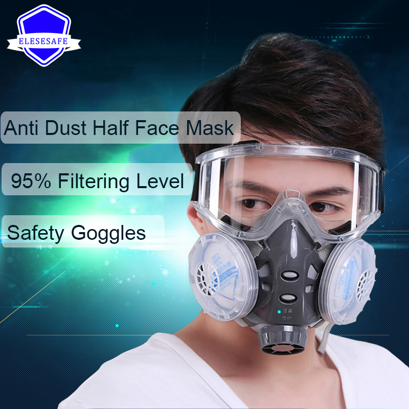 Новая противопыльная маска, ре – обзор и цена Dust Mask Construction