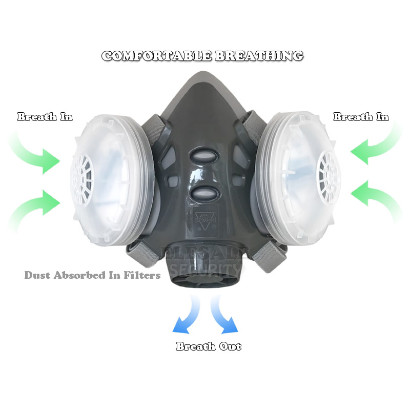 Новая противопыльная маска, ре – обзор и цена Dust Mask Construction