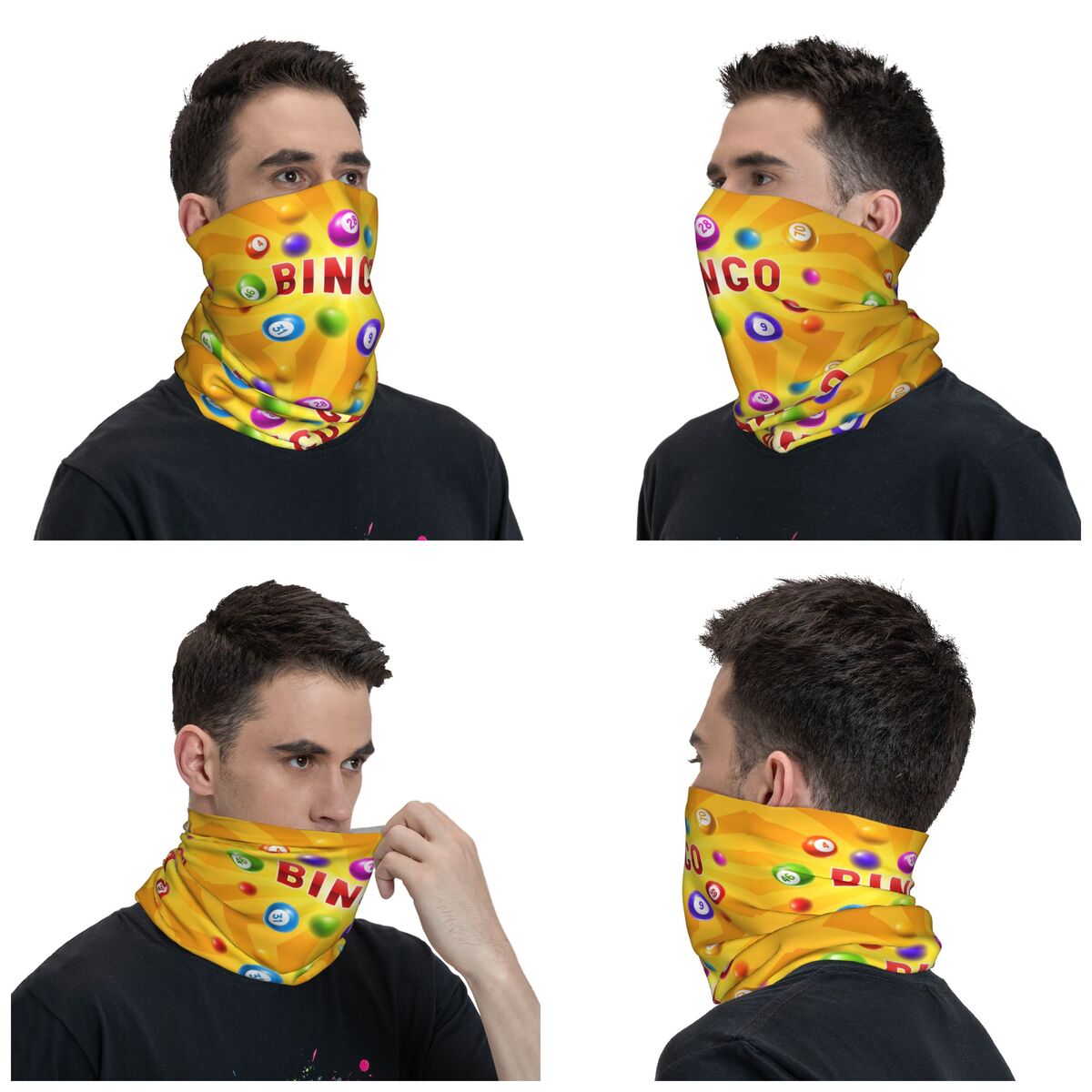 Пользовательские горячие игры  – обзор и цена Neck Gaiter Face Cover