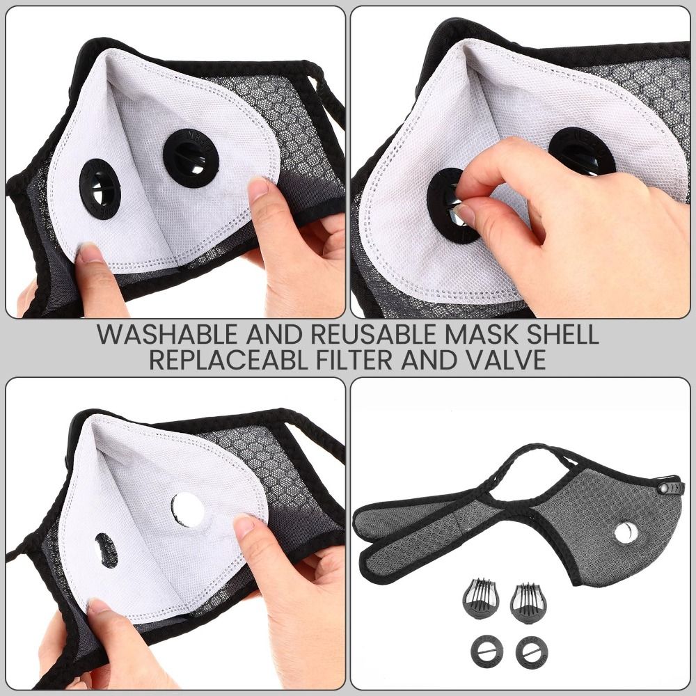 Дышащая эргономичная маска от  – обзор и цена Dust Mask Construction