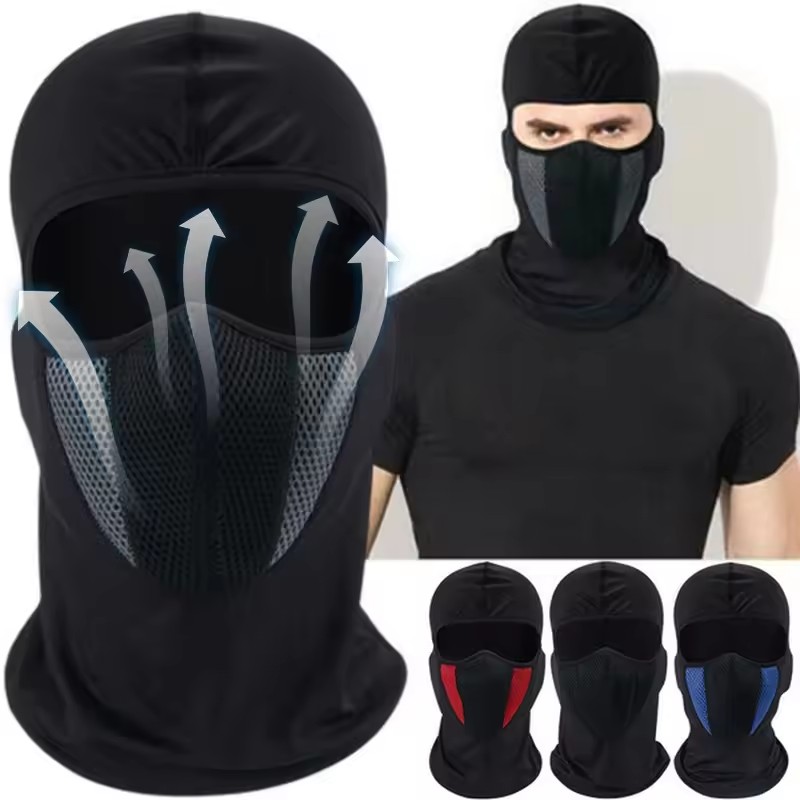 Полнолицевая маска для езды на – обзор и цена Sports Mask Breathable