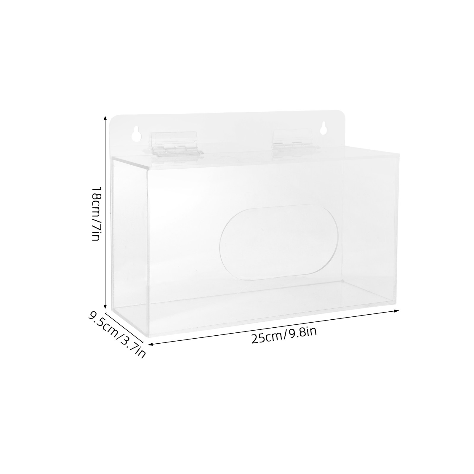 Настенный органайзер для акрил – обзор и цена Face Mask Storage Box