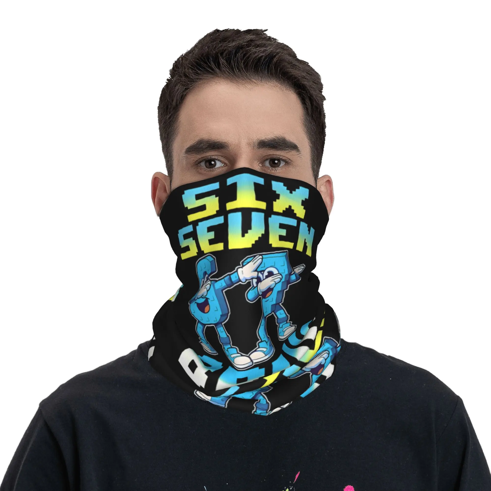 67 Six Seven Meme 6 7 Italian  – обзор и цена Neck Gaiter Face Cover