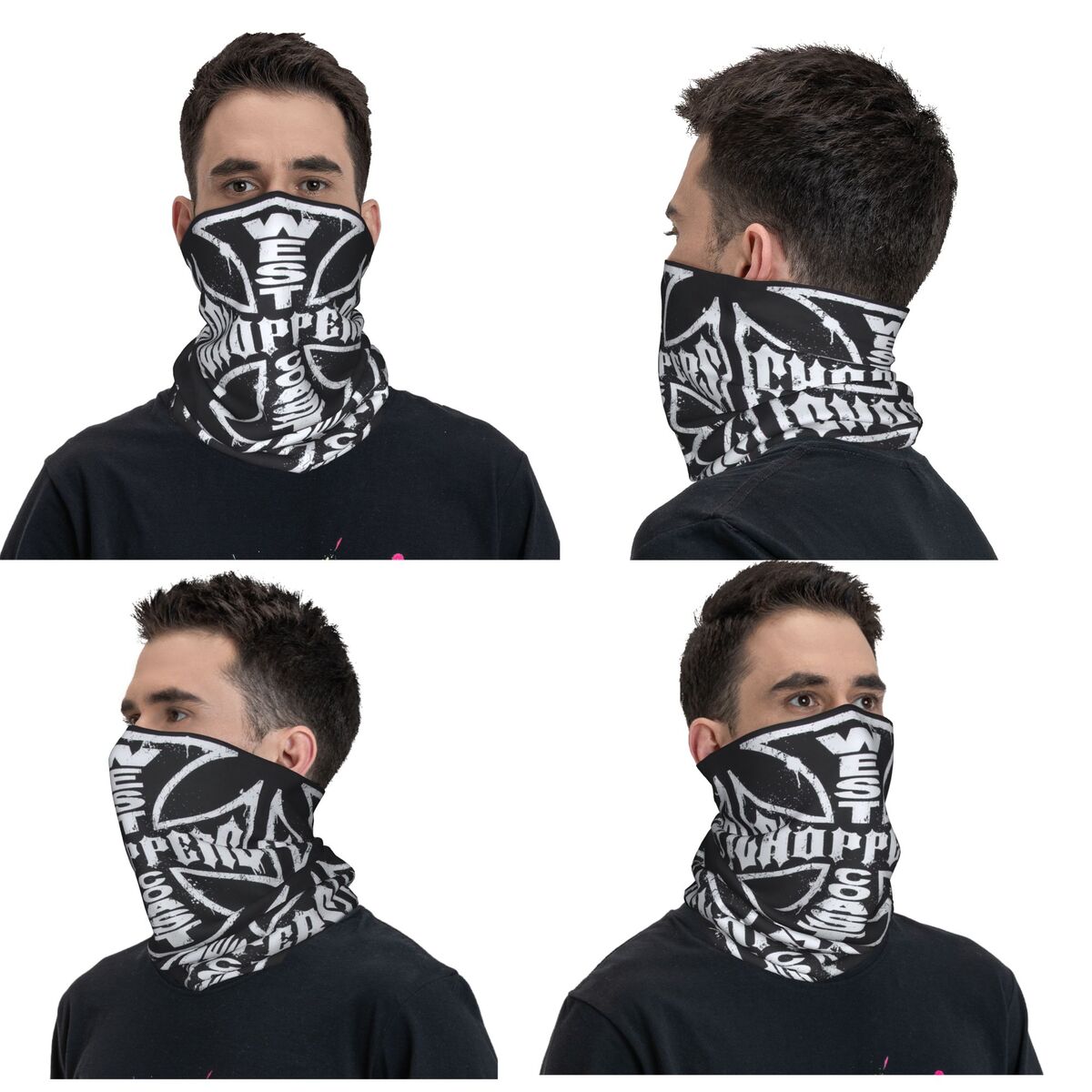 Западное побережье, железный к – обзор и цена Neck Gaiter Face Cover