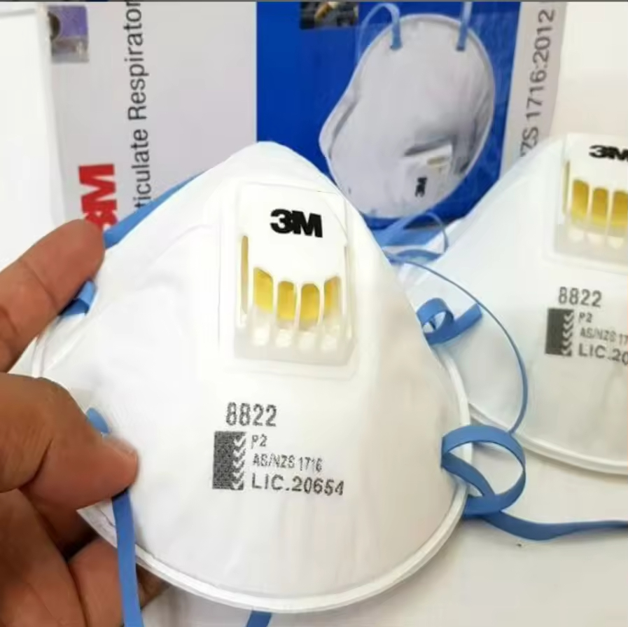 3M 8822 Защитная маска против  – обзор и цена Dust Mask Construction