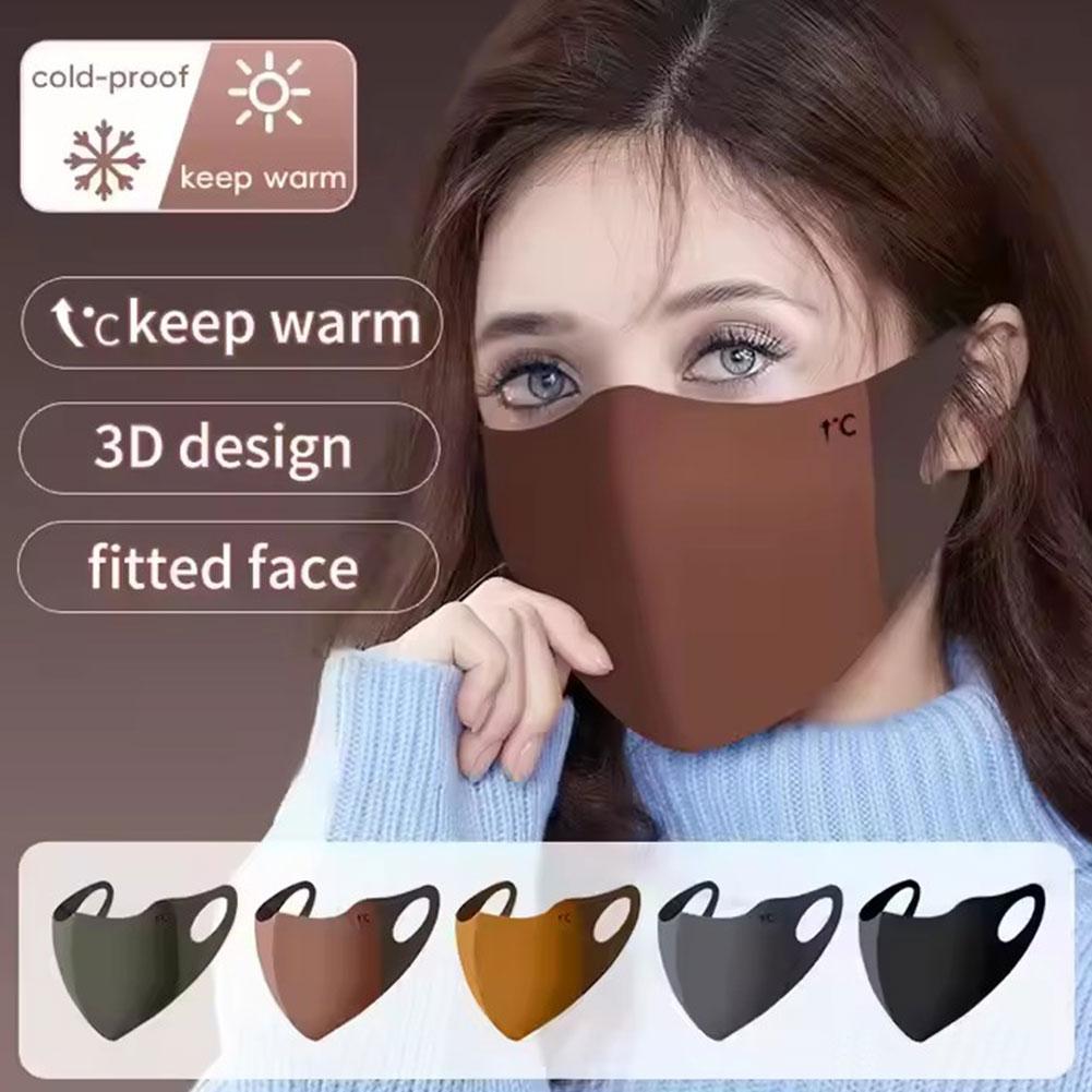 Зимняя маска для лица, теплая  – обзор и цена Cloth Face Mask Washable