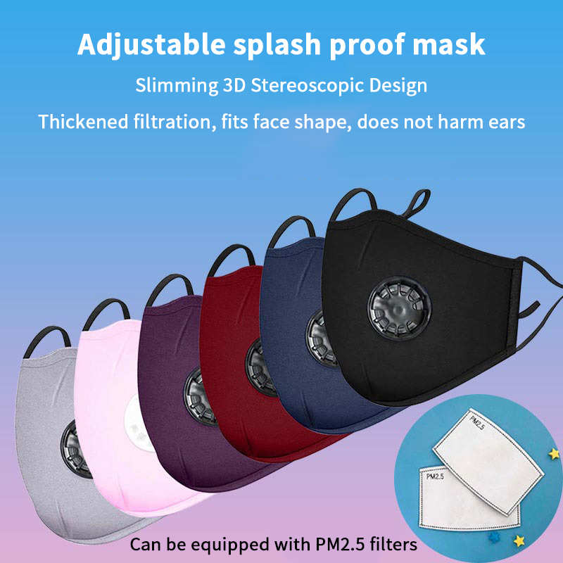 Пылезащитные маски против загр – обзор и цена Cloth Face Mask Washable